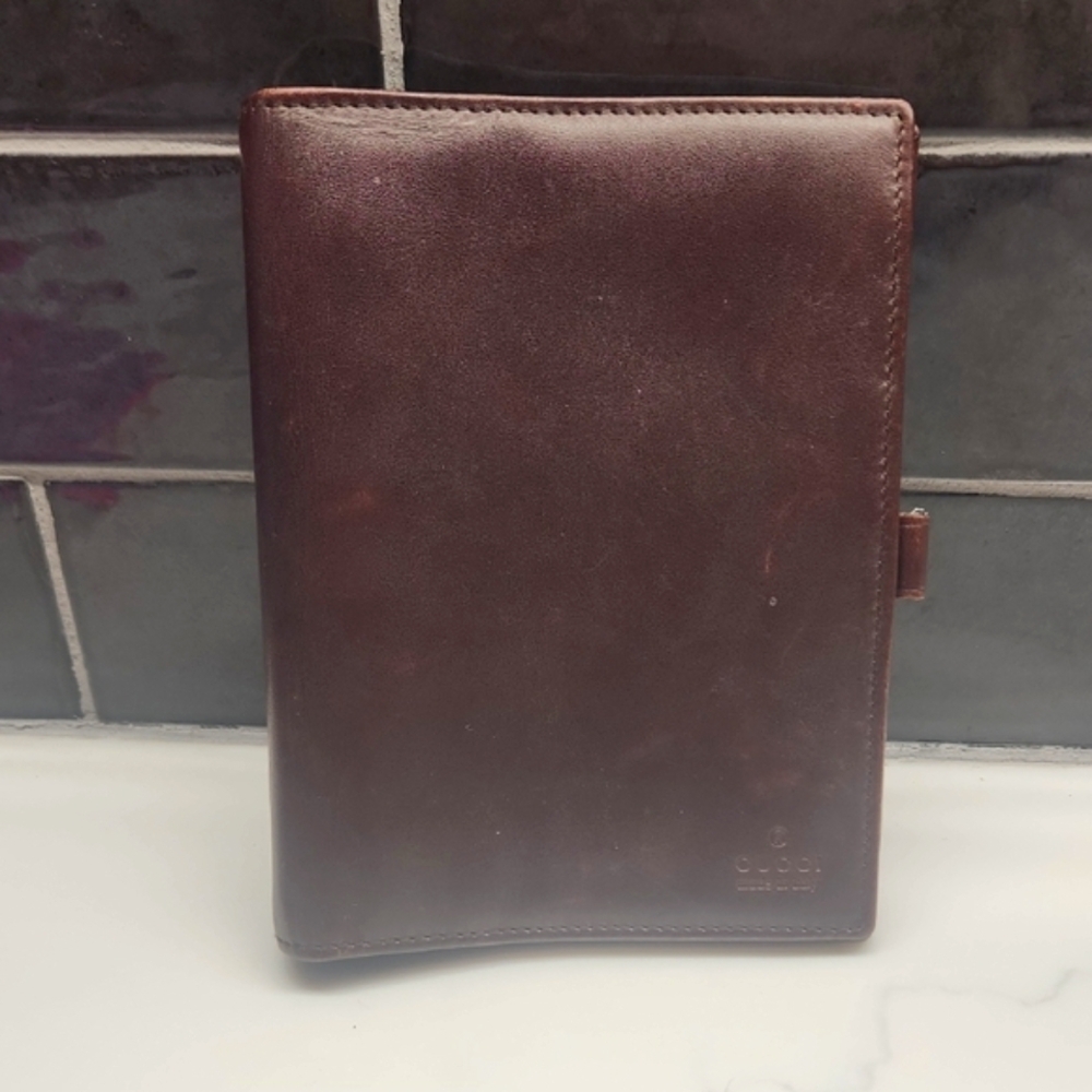 Gucci Leather Agenda EUC